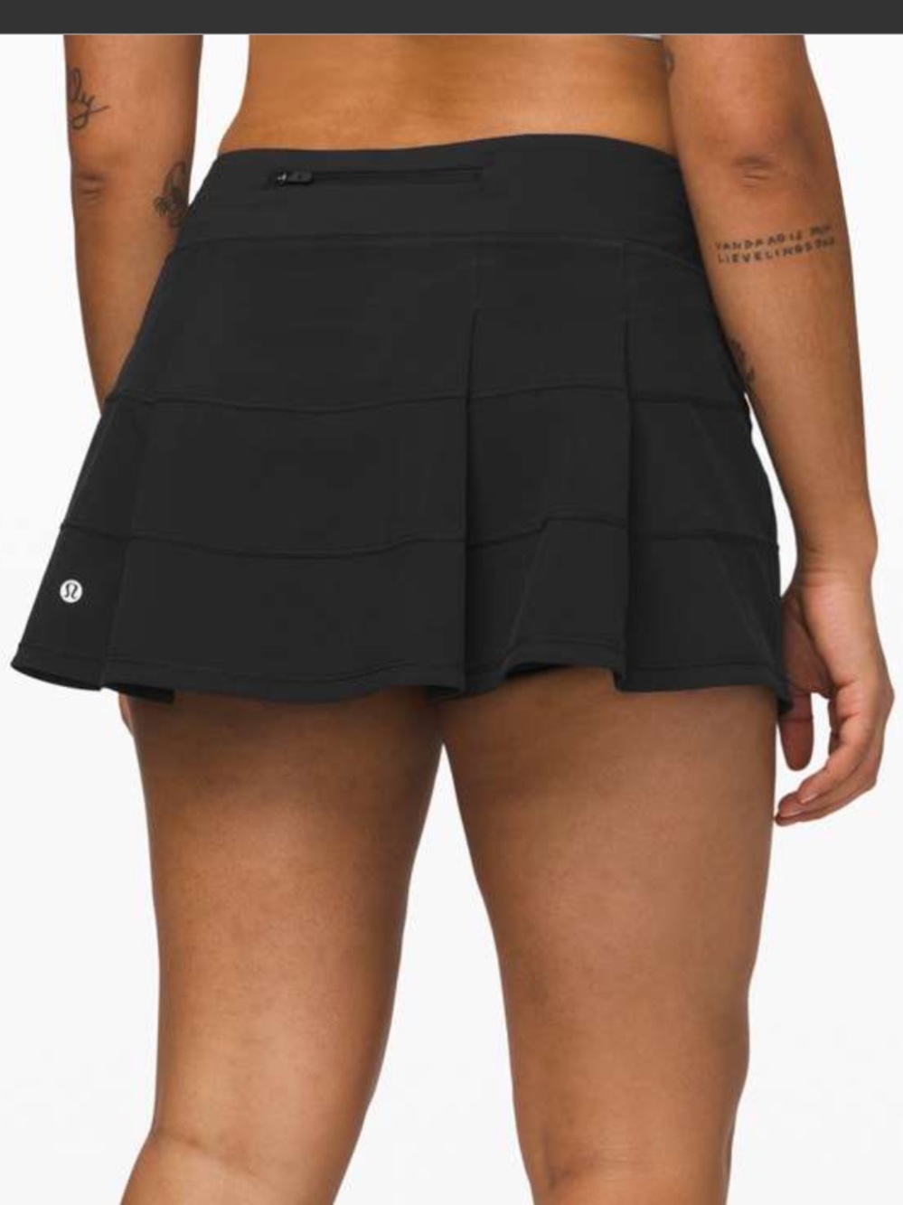 Lululemon Pace Rival Skirt (Regular) *4-way Stretch 13" Black size 2
